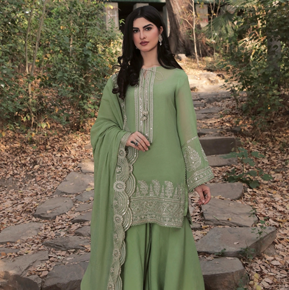 Saira rizwan pakistani gharara